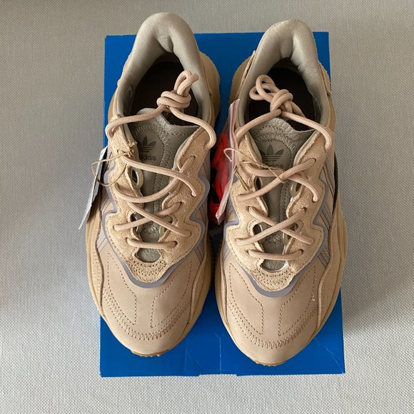 Adidas Originals Ozweego Sneakers Beige US 5.5 - Picture 4 of 9